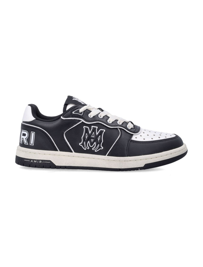 Amiri Newport Logo Perforated Low-Top Sneakers