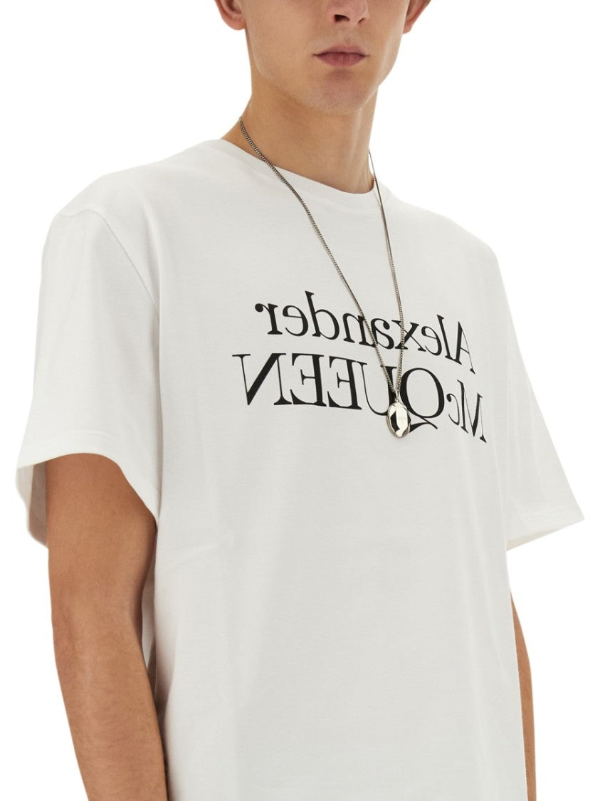 Alexander Mcqueen T-Shirt With Logo