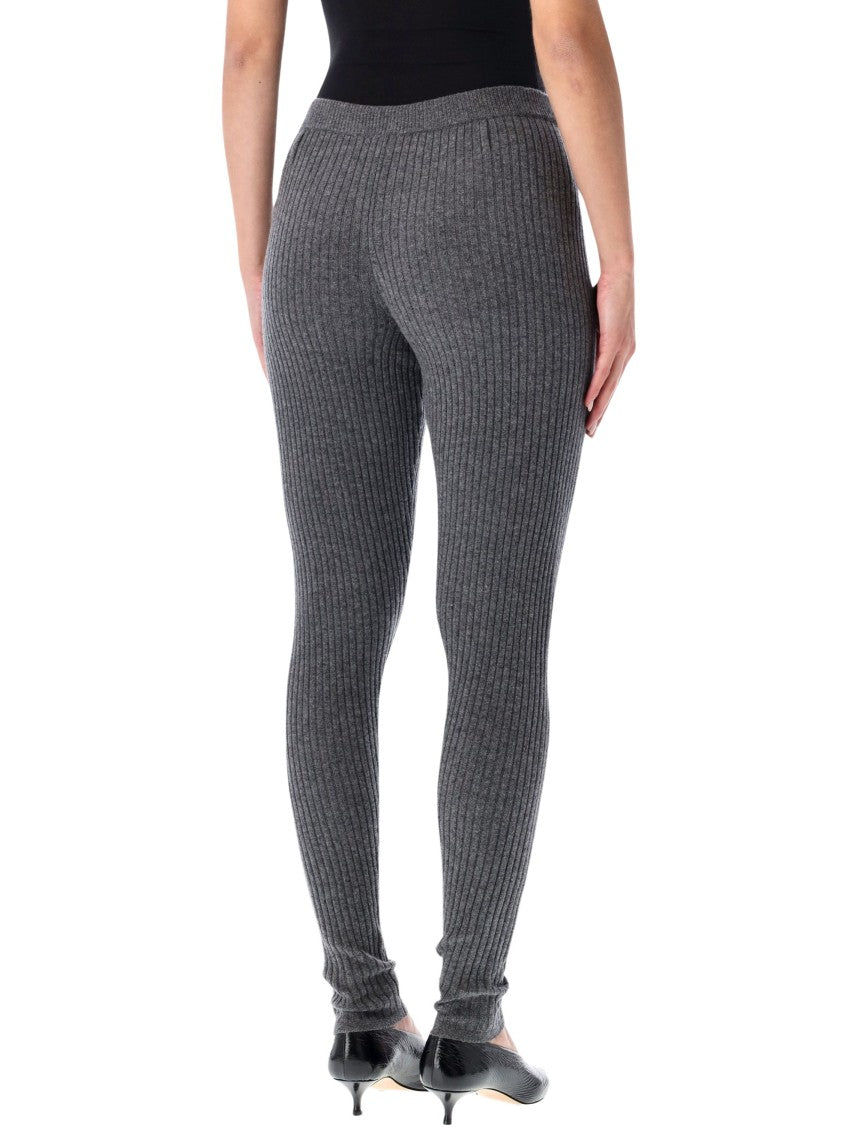 The Garment Como Grey Melange Skinny Knit Pants