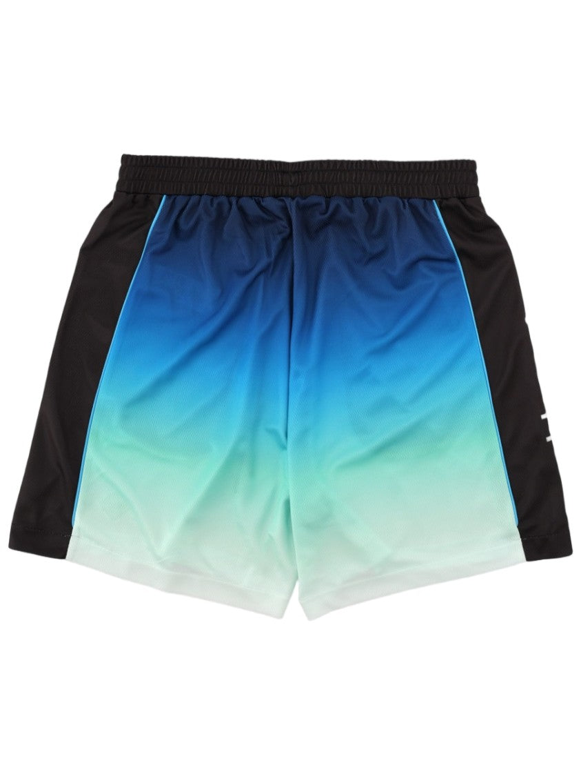 Casablanca Gradient Design Logo Polyester Football Shorts