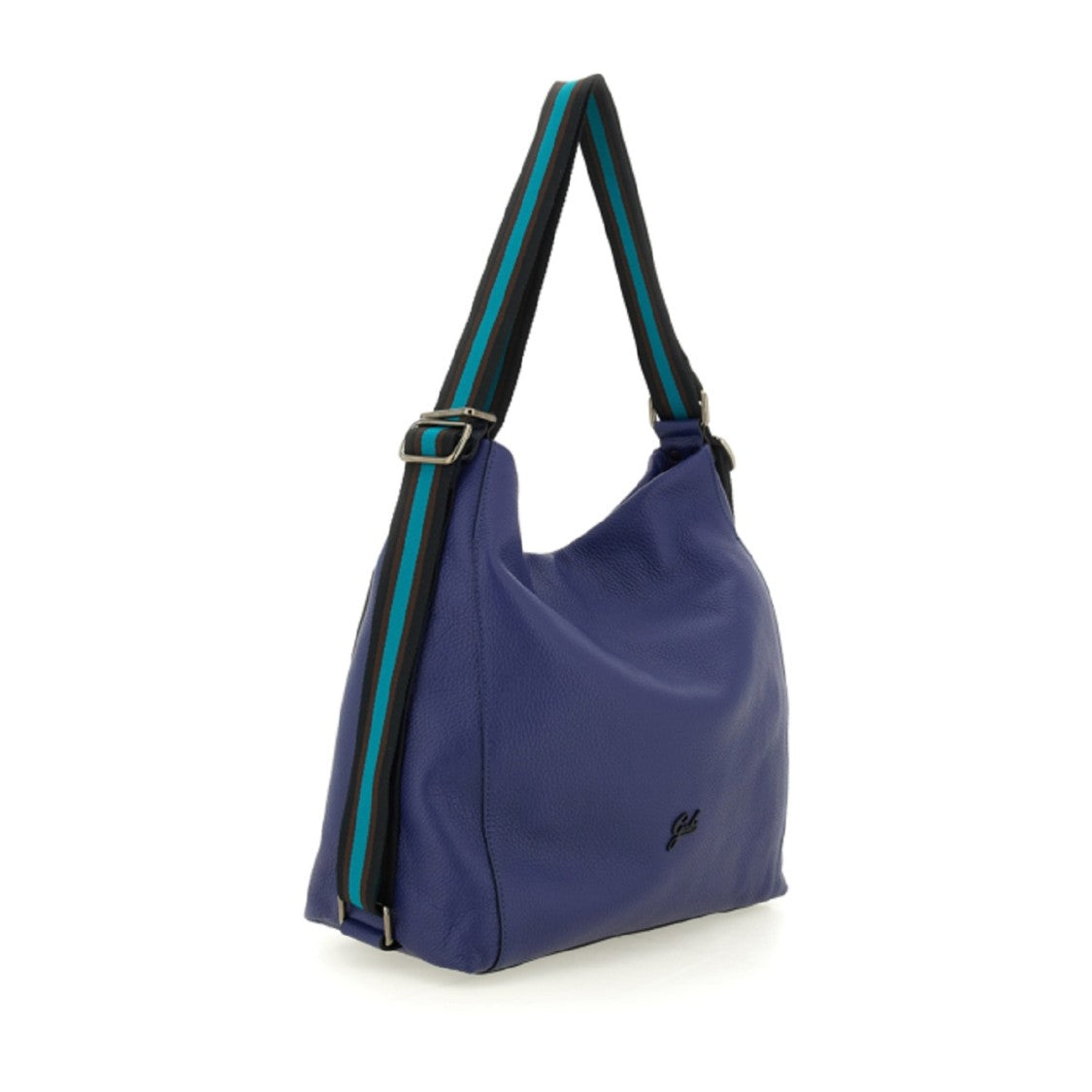 Gabs Deep Blue Leather Shoulder Bag