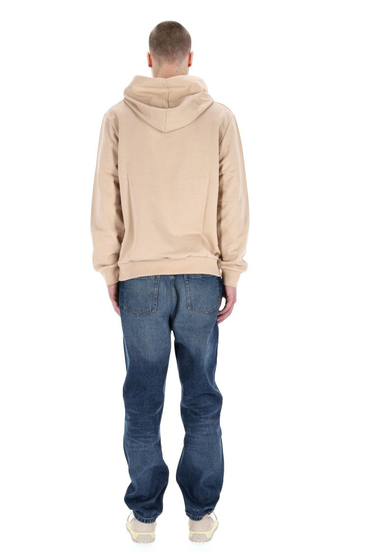 A.P.C. Cotton Crewneck Sweatshirt With Central Logo