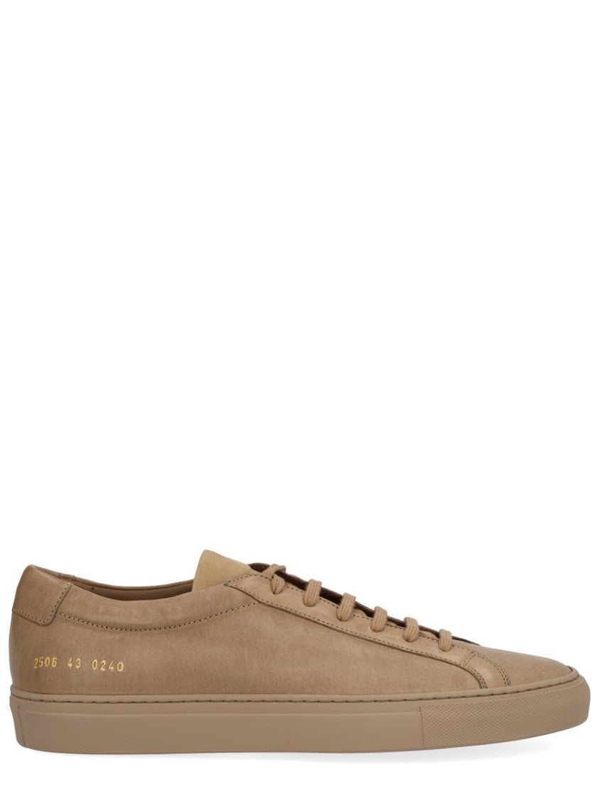 Common Projects Brown Leather Sneakers