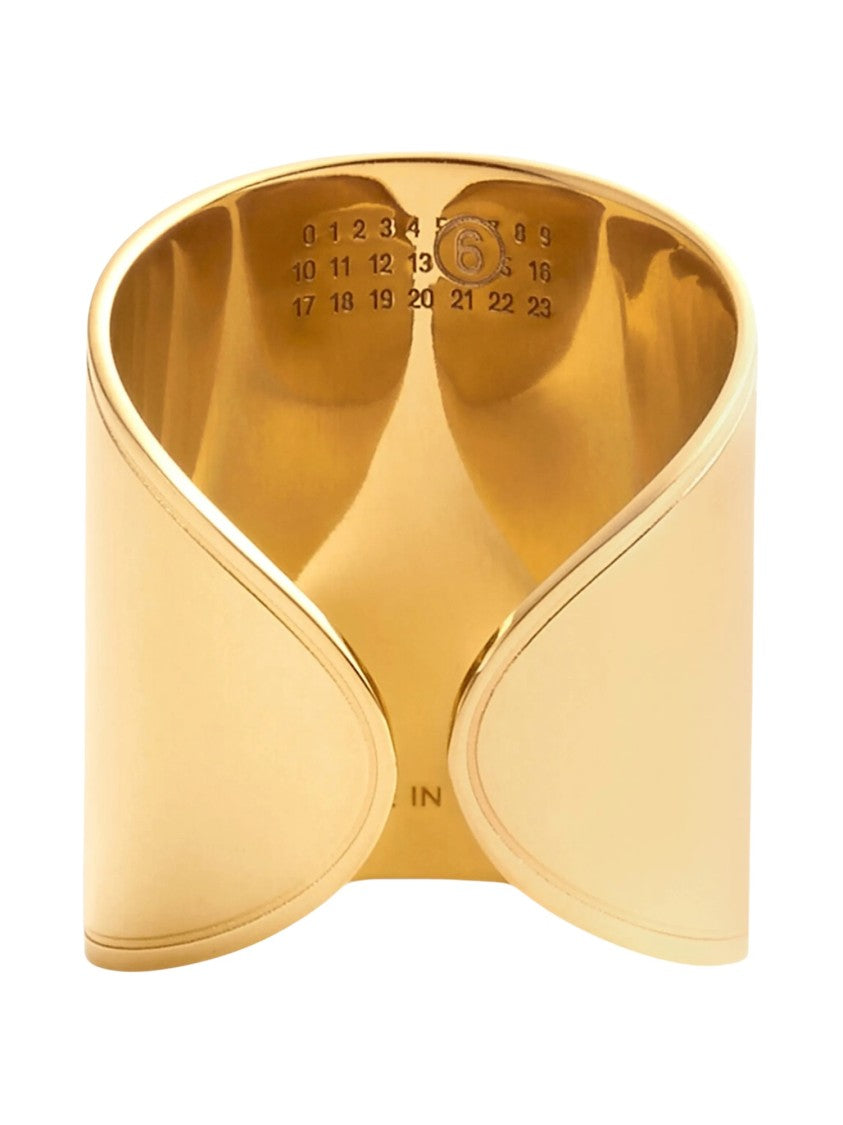 Mm6 By Maison Margiela Souvenir Sticker Embossed Calendar Ring