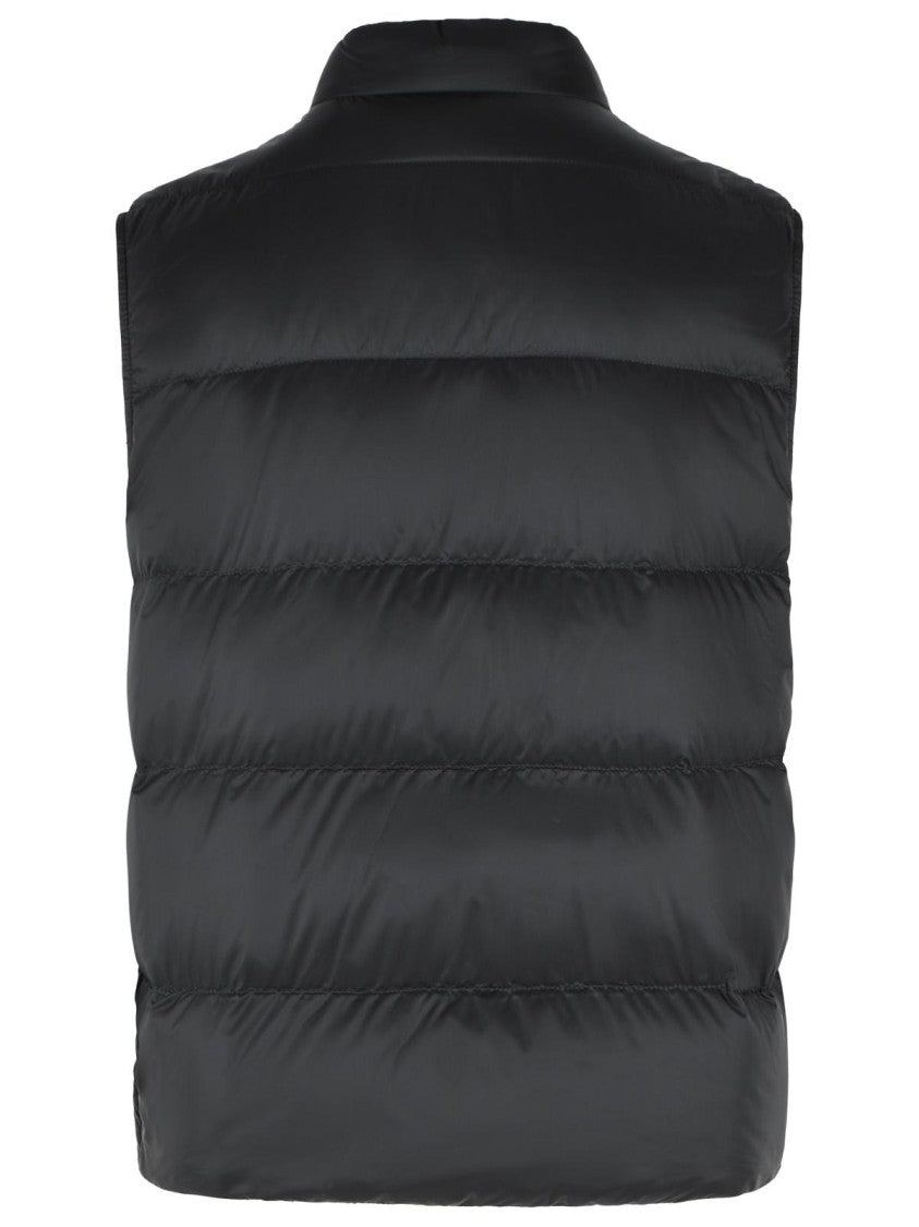 Moncler 'Tuquerouye' Black Polyamide Vest