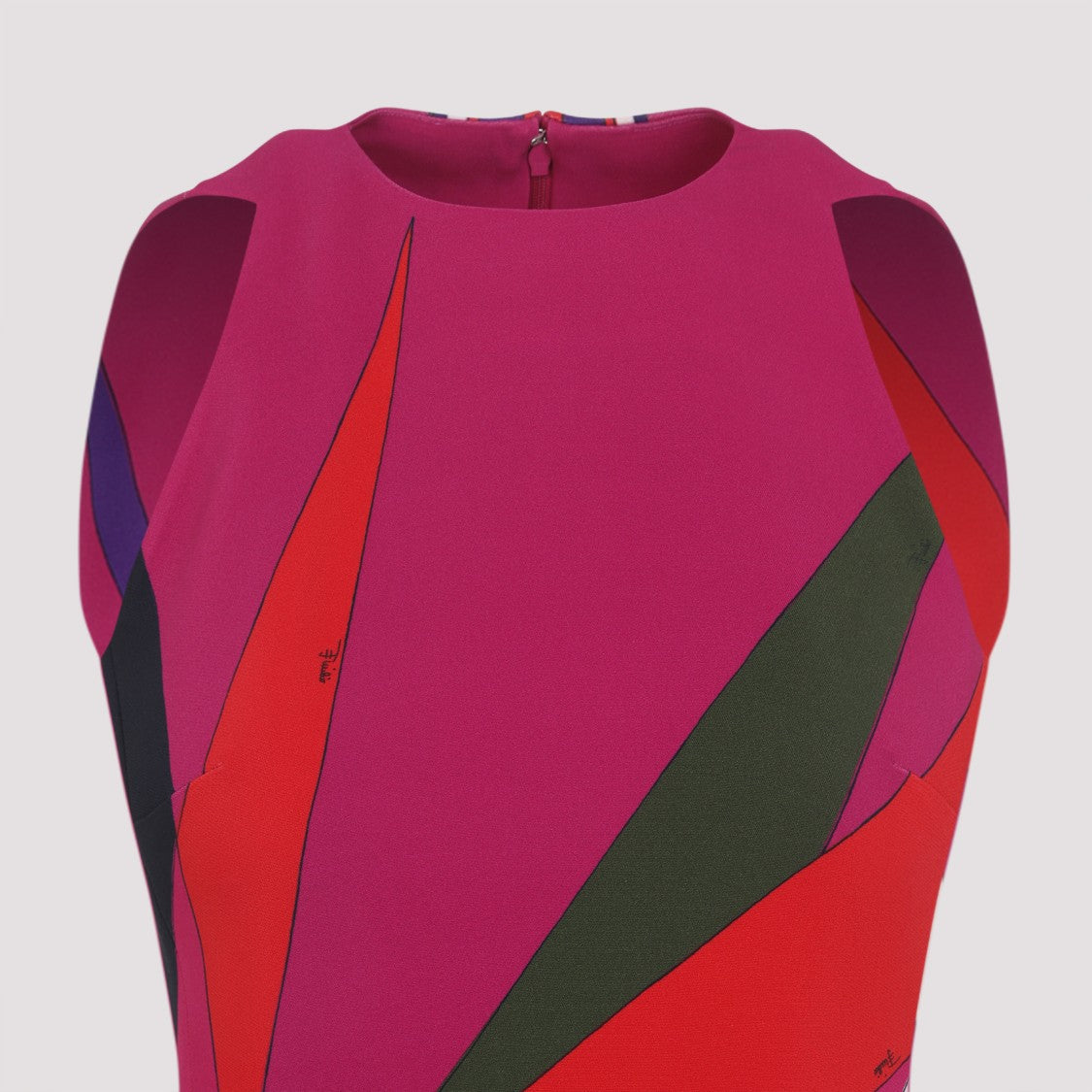 Pucci Multicolor Cady Mini Dress