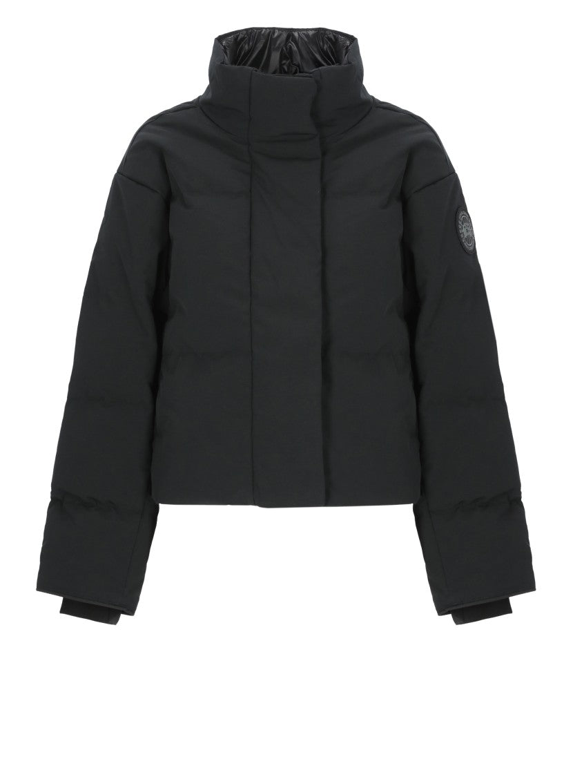 Canada Goose High Neck Short Padded Jacket With Hidden Closure