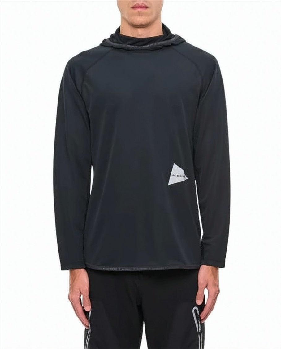 And Wander Sleek Long-Sleeve Activewear Top With Minimalist Design