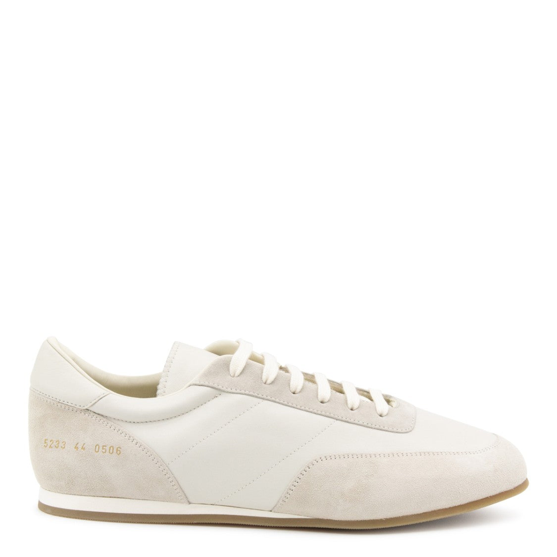 Common Projects White Leather Minimal Runner Sneakers