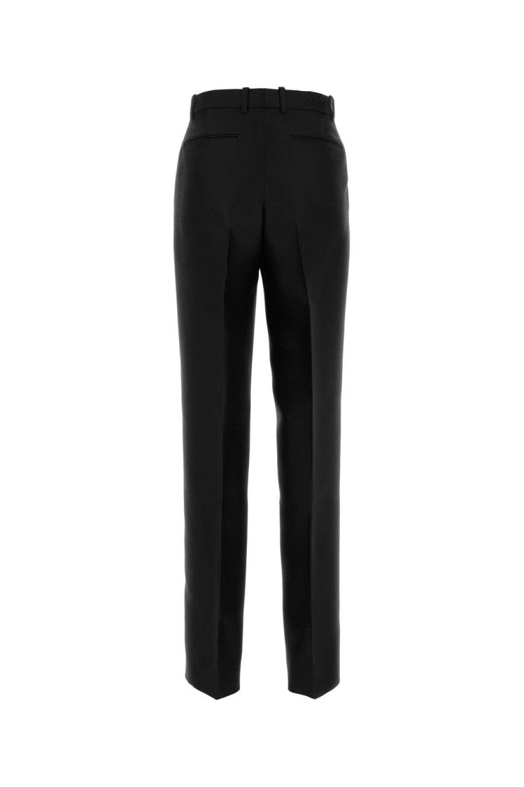 Gucci Black Wool Blend Pant