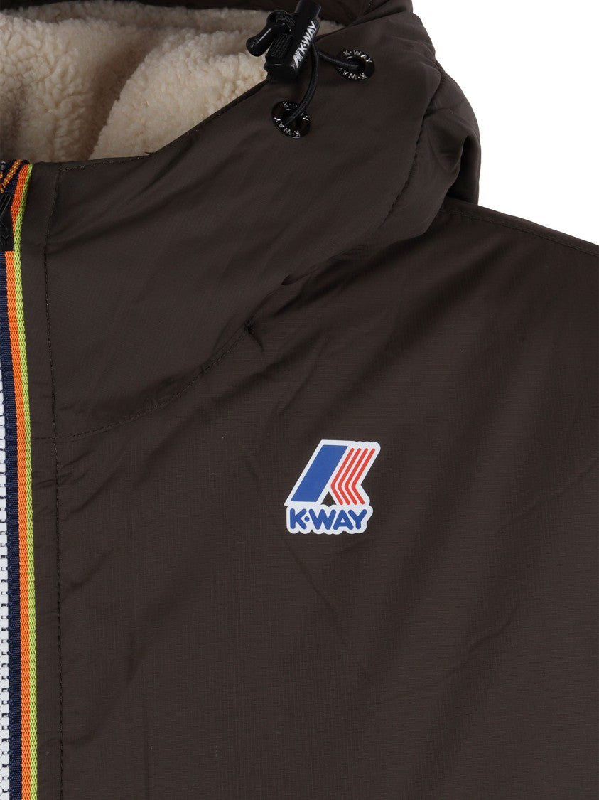 K-Way Le Vrai 4.0 Eiffel East Orsett 3/4 Length Down Jacket