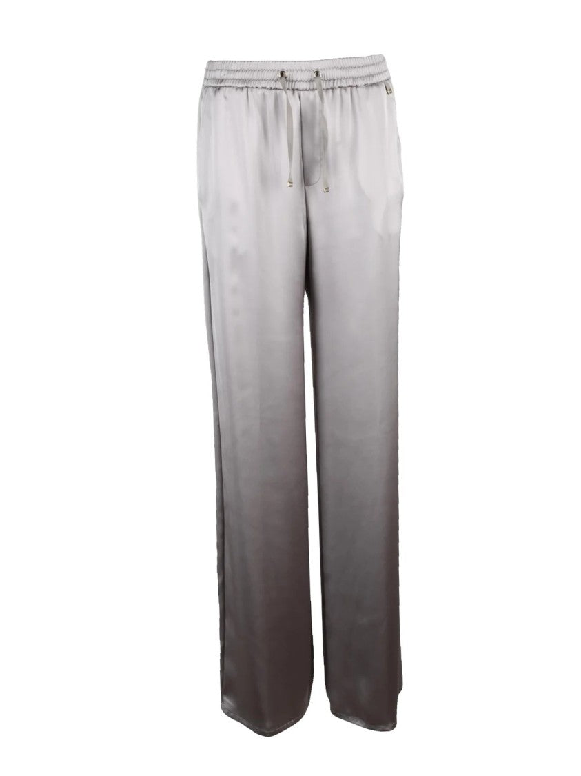 Herno Beige Polyester Satin Trackpants