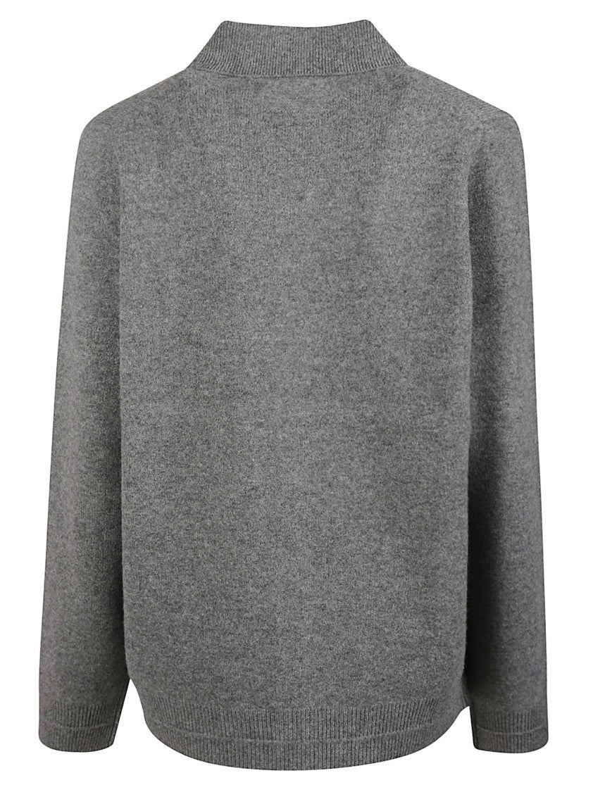 Guest In Residence Felted Cashmere-Merino Wool Spread Collar Shirt
