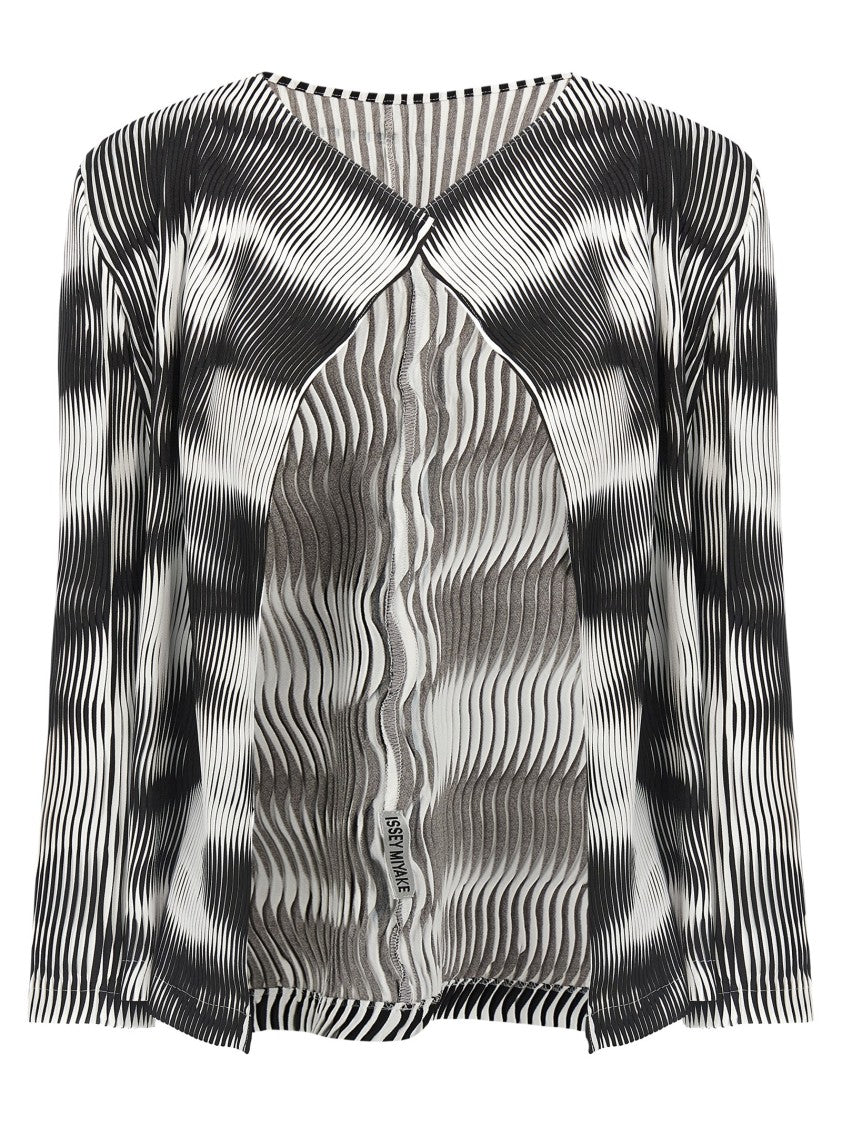 Issey Miyake Sway Pleats' Cardigan