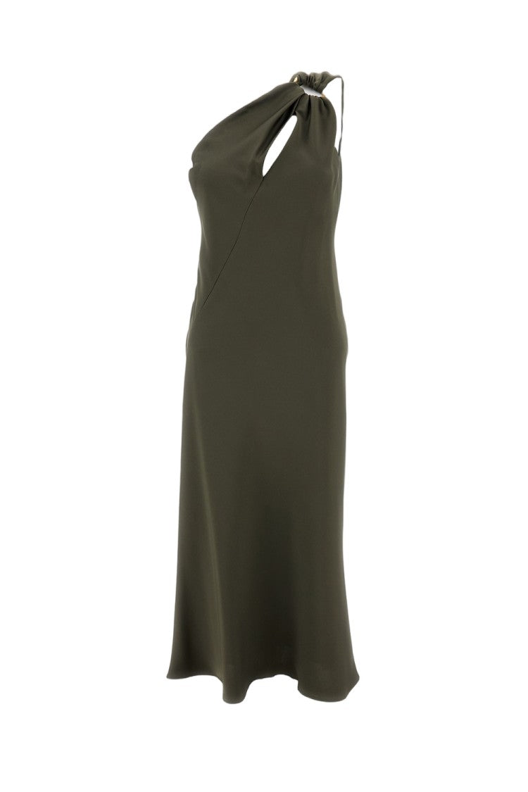 Max Mara One-Shoulder Maxi Dress