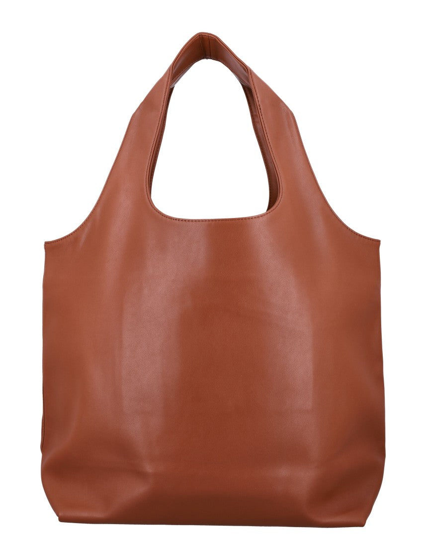 A.P.C. Ninon Spacious Brown Tote Bag