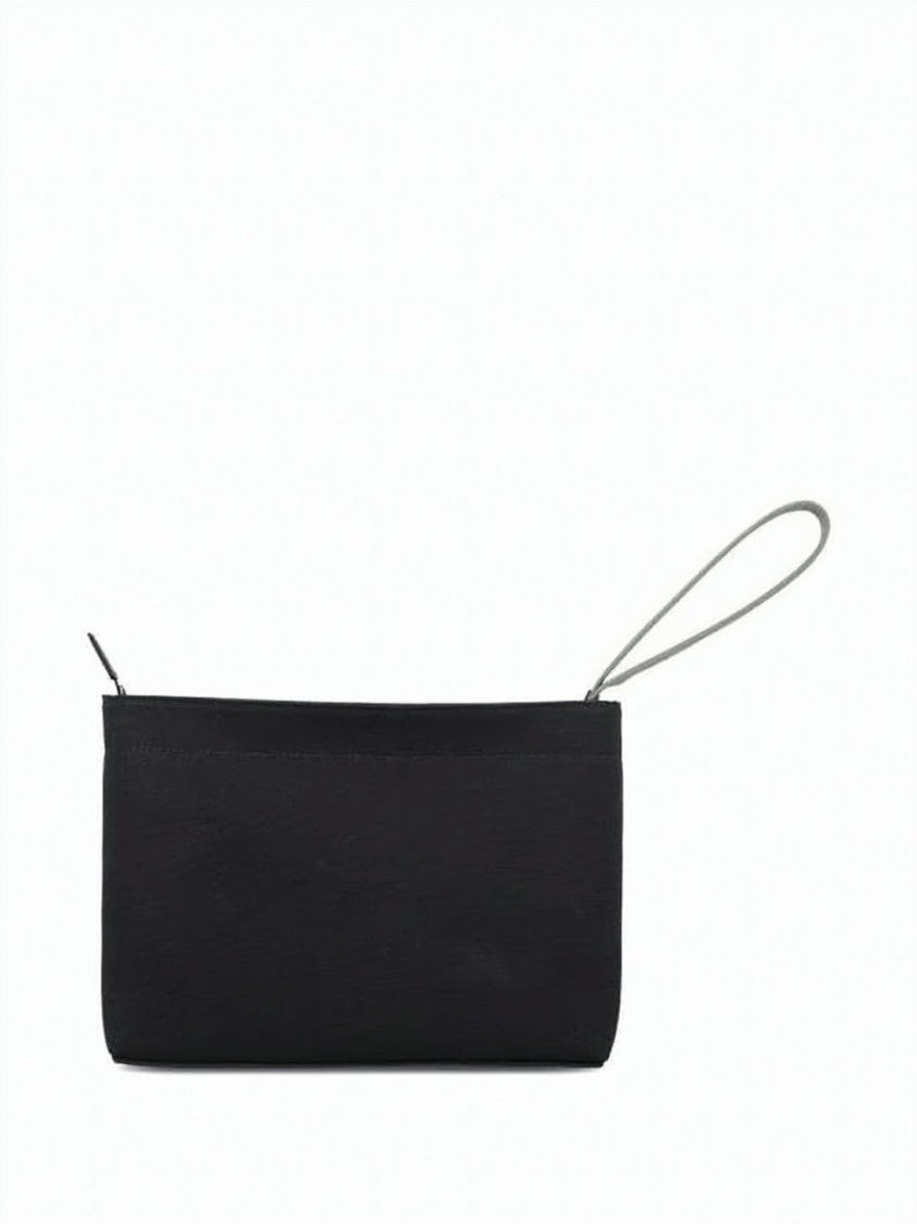 Givenchy Rectangular Calf Leather Clutch With Edgy Logo Design