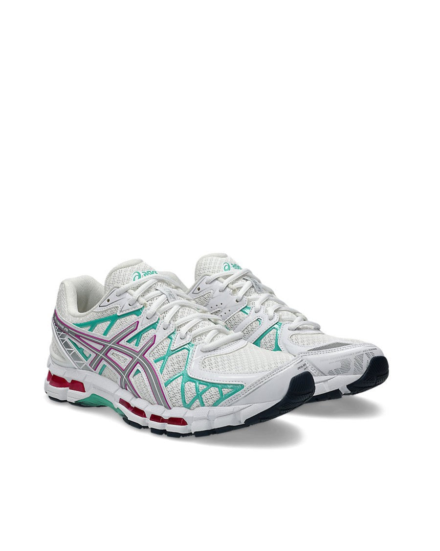 Asics Gel Kayano 20 White Aurora Green Sneakers