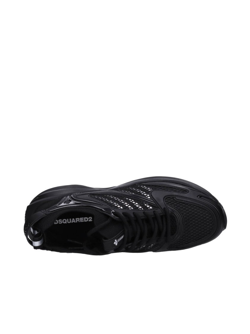 Dsquared2 Dash Logo Lace-Up Sneakers