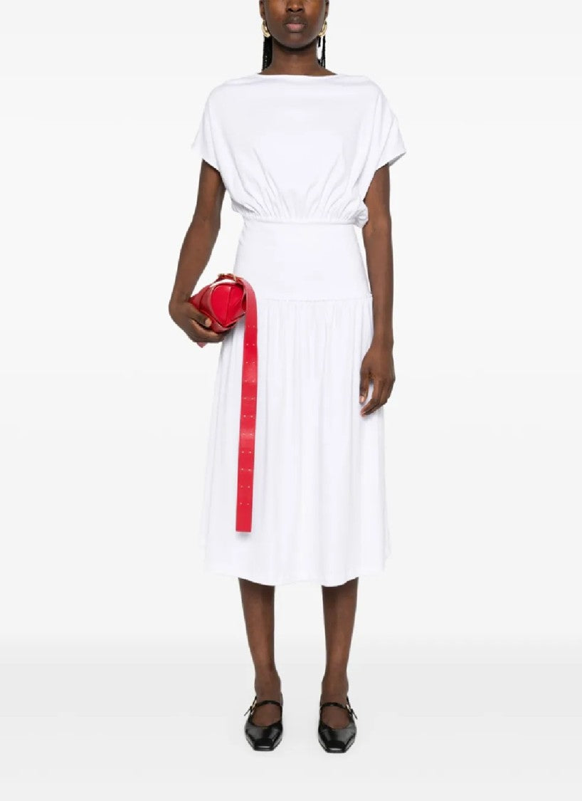 Fabiana Filippi Midi Dress With Relaxed Silhouette