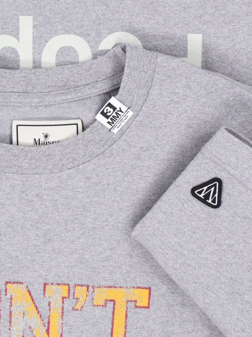 Maison Mihara Yasuhiro "Don't Tag Me" T-Shirt – Grey