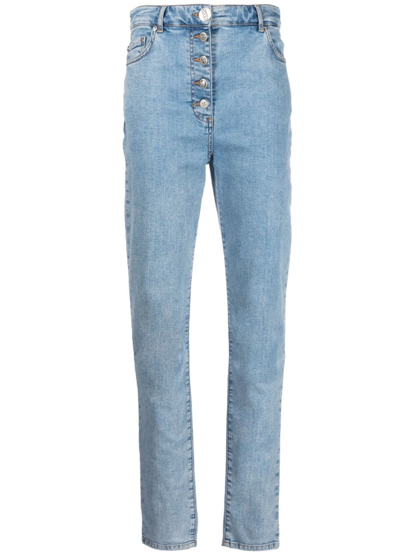 Moschino Skinny Jeans With Five-Pocket Design