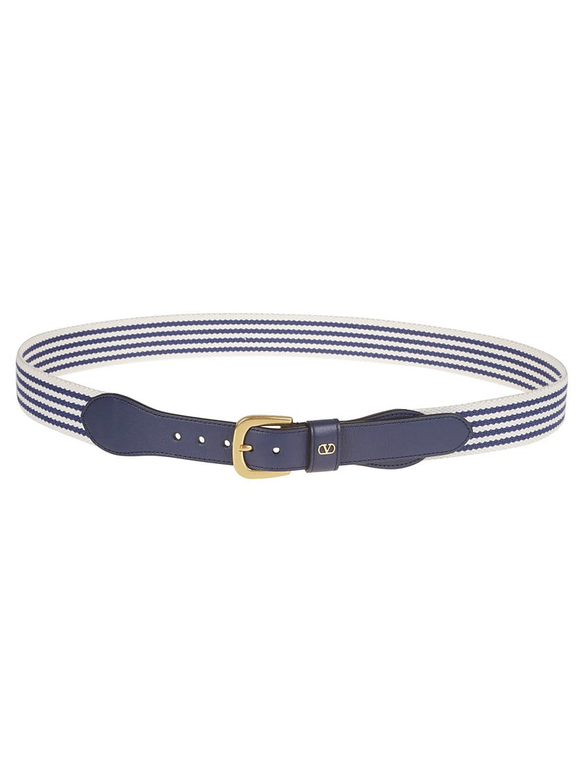 Valentino Calfskin Vlogo Signature Belt
