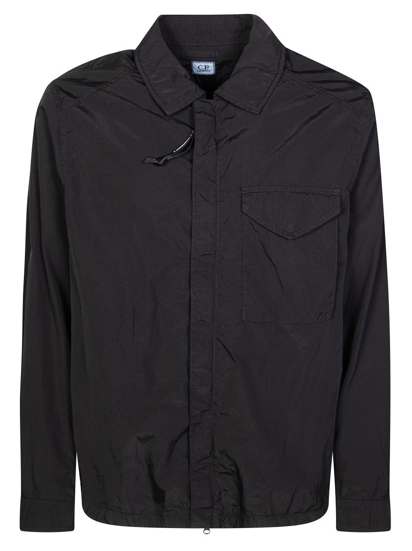 C.P. Company Shiny Finish Single Pocket Shirt Jacket