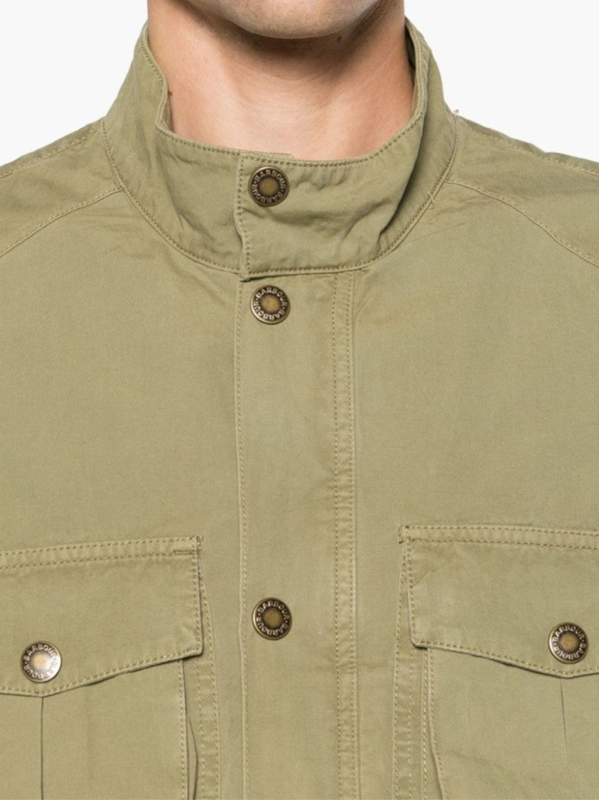 Barbour Utilitarian Olive Green Barbour Jacket