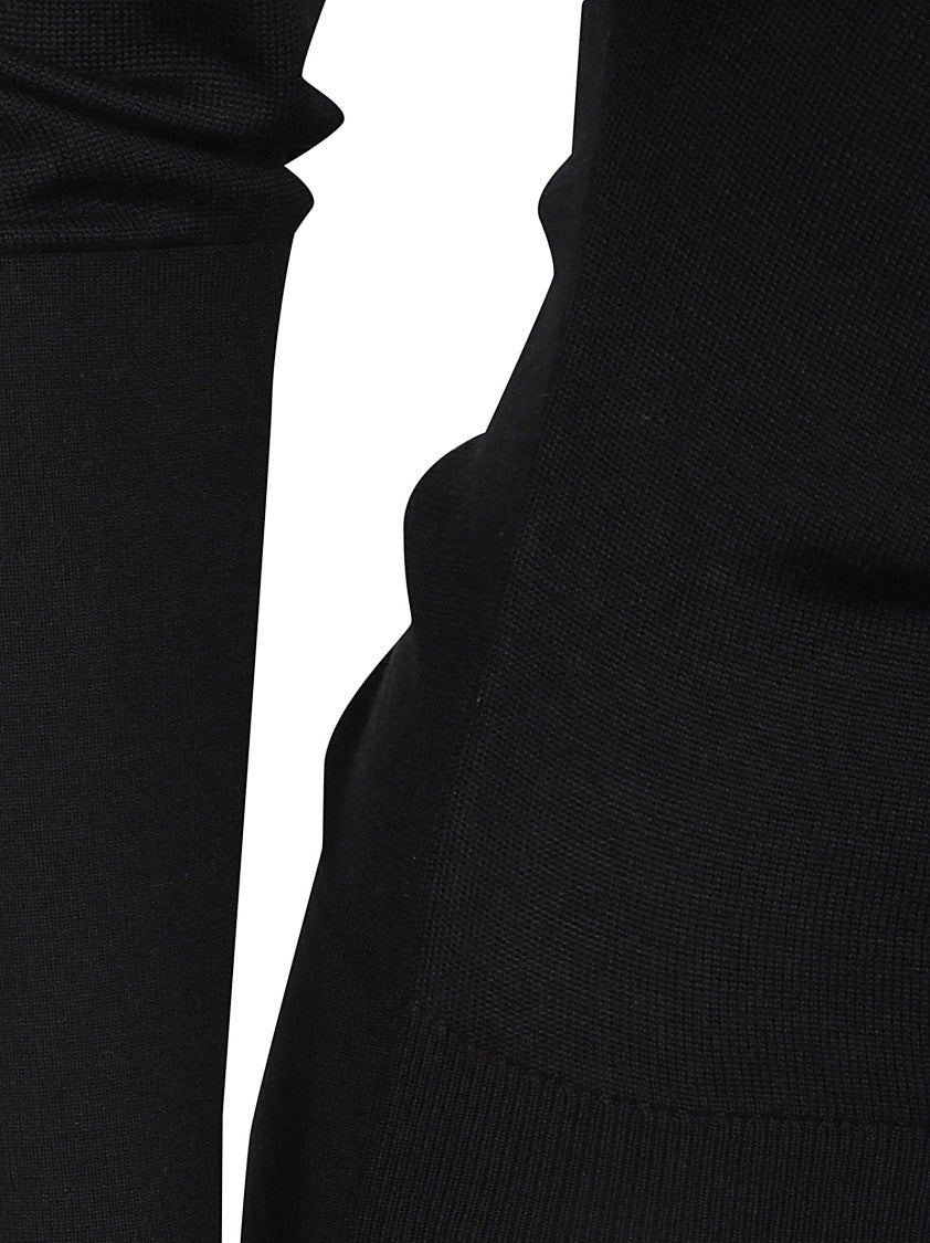 Tom Ford Asymmetrical Neckline Long-Sleeved Top With Exposed Shoulder