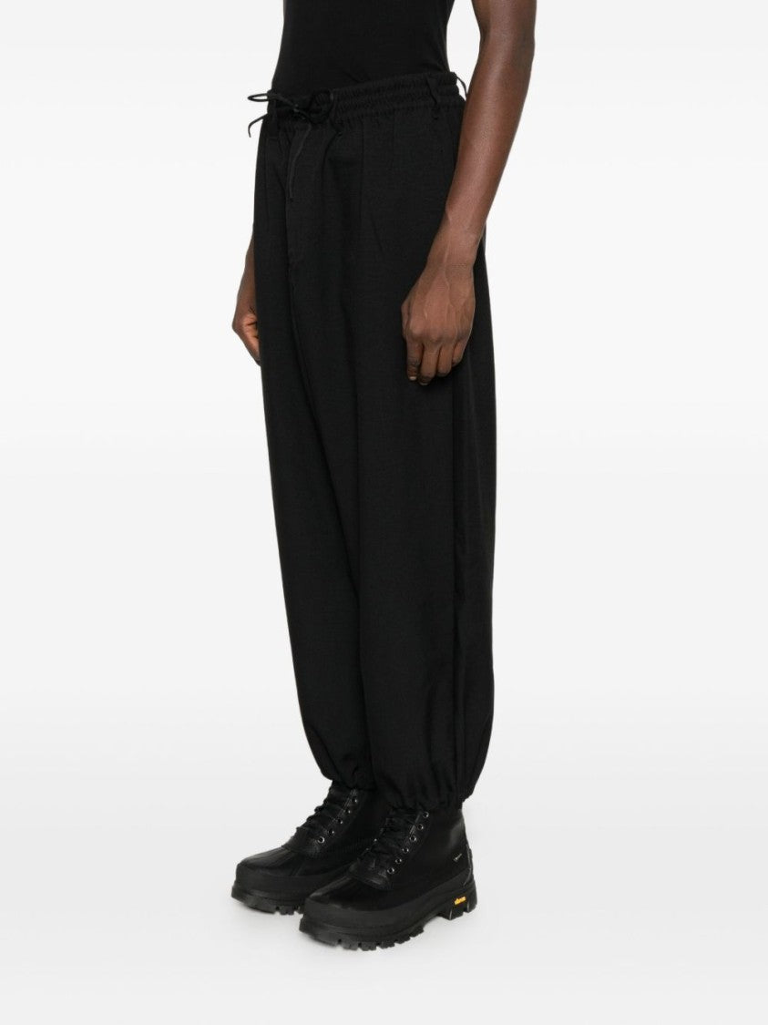 Y-3 Relaxed Fit Black Pants