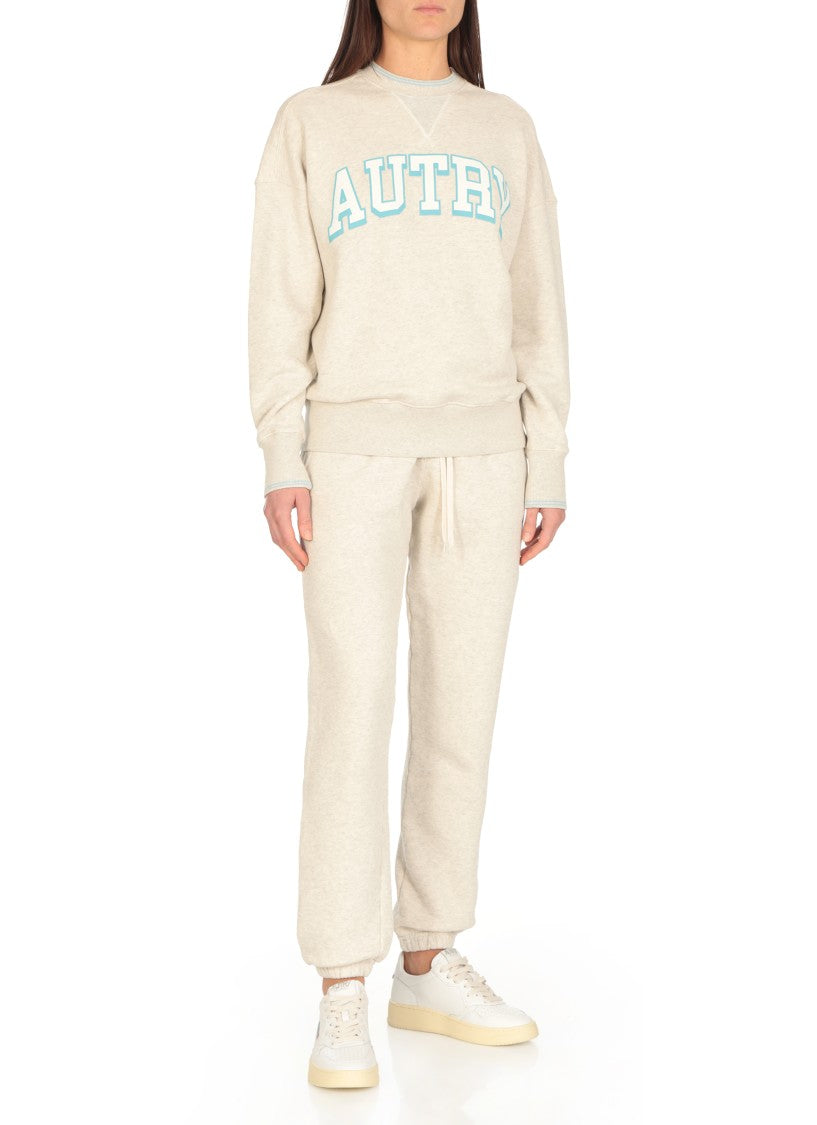 Autry White Medalist Low Leather Sneakers
