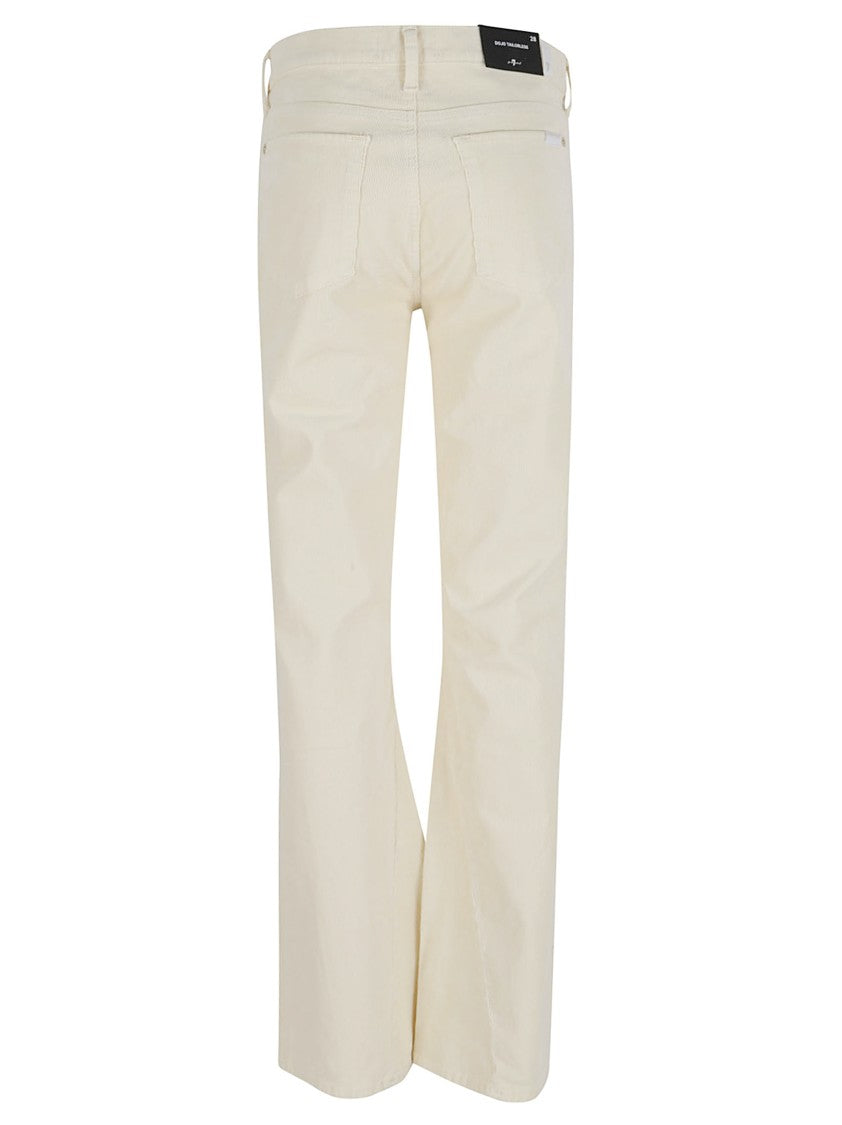 7 For All Mankind Cotton Blend Trousers