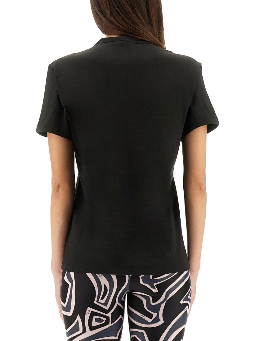 Pucci Fitted Crew Neck T-Shirt