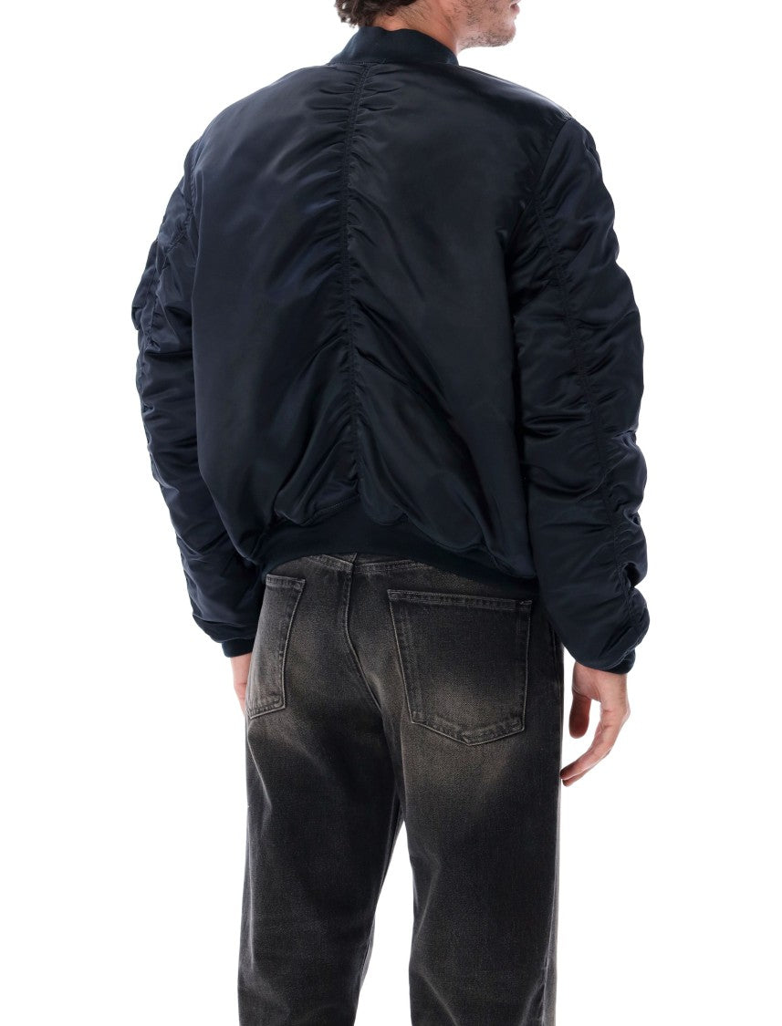 Alpha Industries Classic Ma-1 Uv Zip Ribbed Bomber Jacket