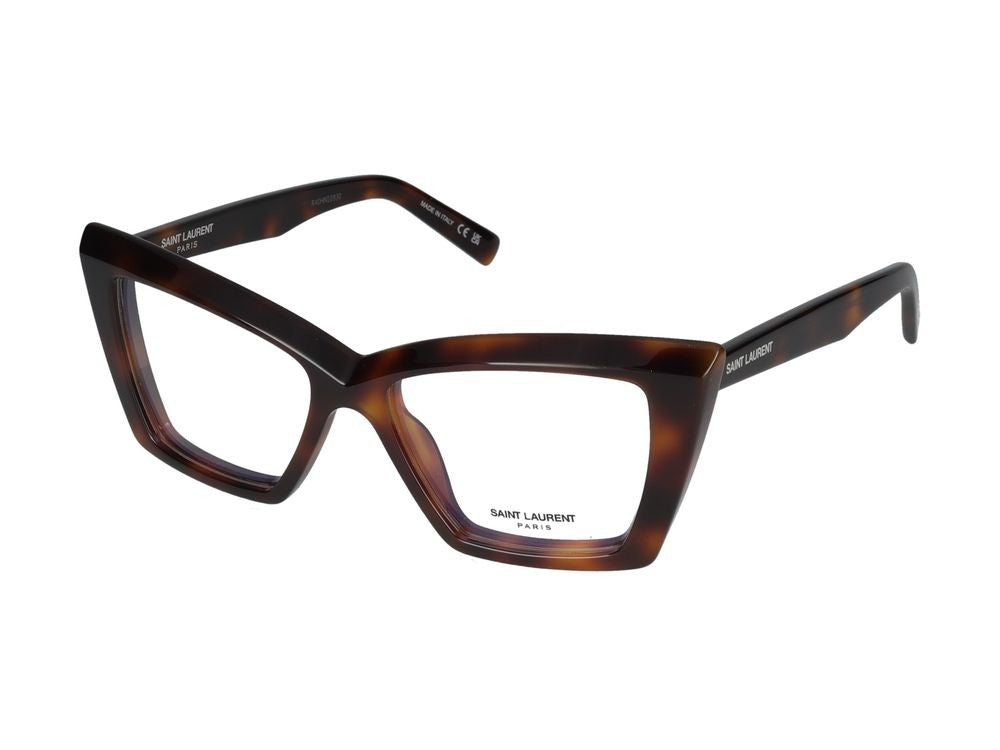Saint Laurent Eyeglasses Sl 657 Opt 002 Havana Transpa 54/16/140