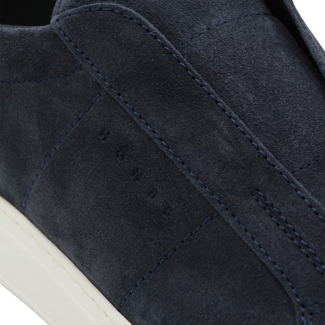 Hogan Slip-On Dark Navy Suede Sneakers