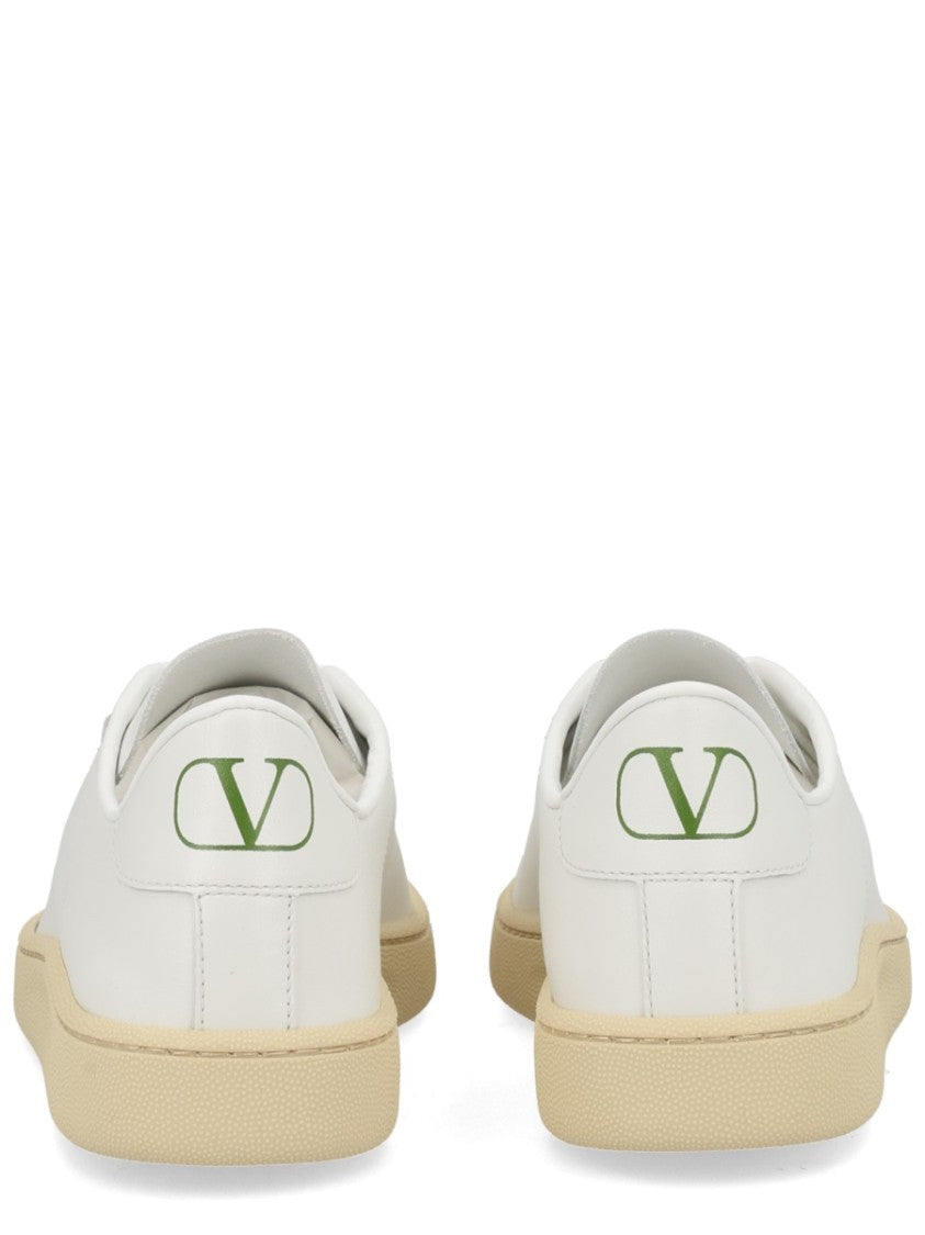Valentino Garavani Royco Minimalist Low-Top Wool Sneakers