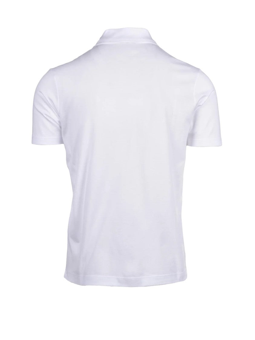Paul & Shark White Cotton Regular Polo Shirt