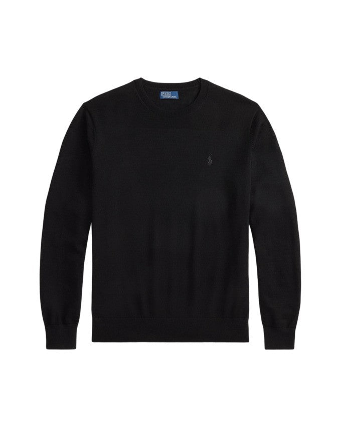 Polo Ralph Lauren Medium-Weight Italian Wool Crew Neck Sweatshirt