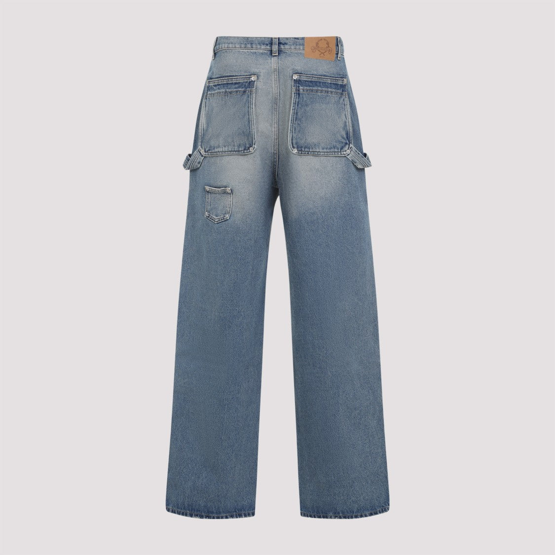Moschino Blue Cotton Jeans