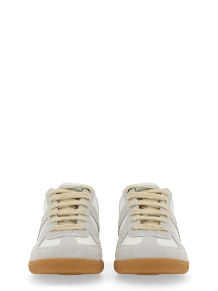 Maison Margiela Low-Top Suede Leather Vintage Sporty Sneakers