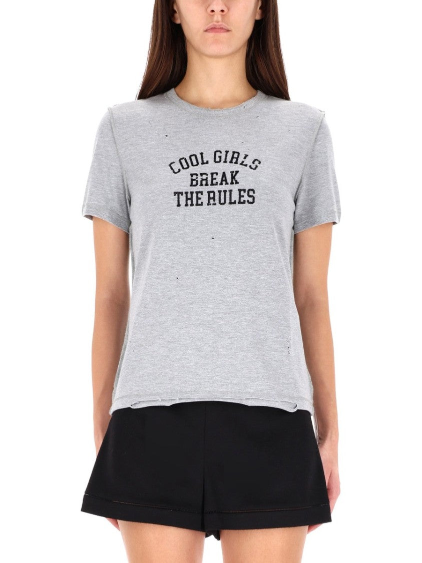 Dolce & Gabbana Relaxed-Fit Grey T-Shirt