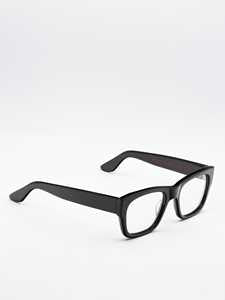 Moli@Limo Bold Black Optical Frames With Glossy Finish