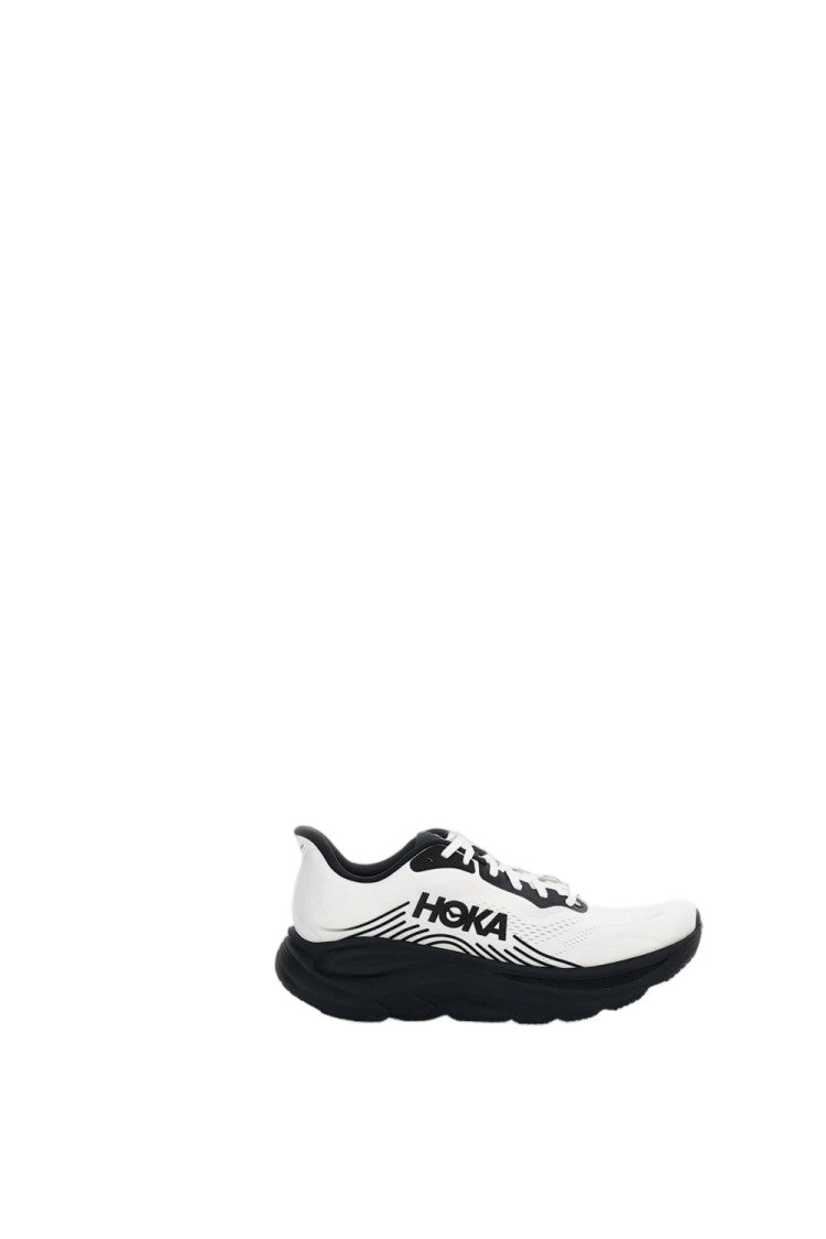 Hoka White Clifton 11 Mesh Road Running Sneakers