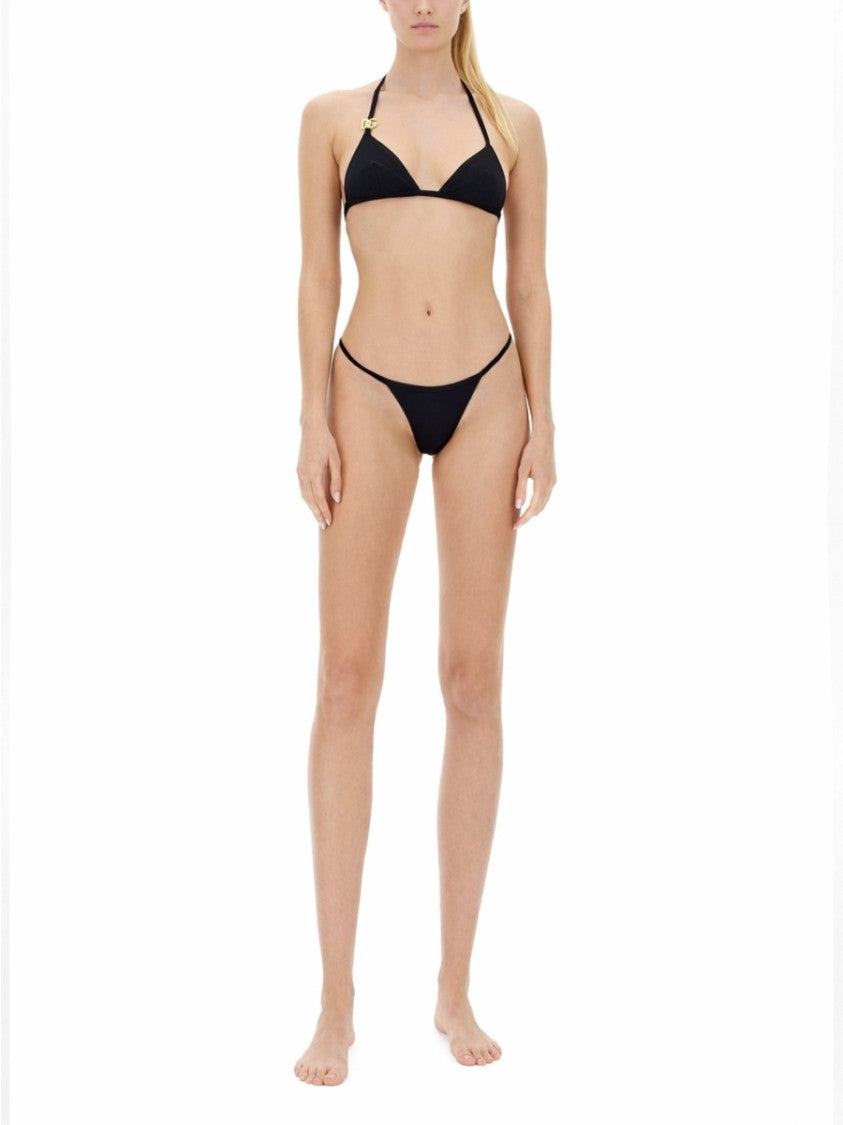 Dolce & Gabbana Triangle Ties Bikini Swimsuit