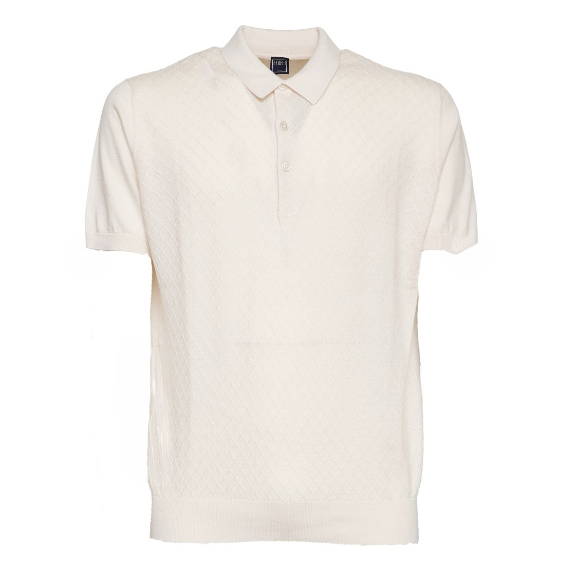 Fedeli Gabriel Giza Cotton Slim Polo Shirt