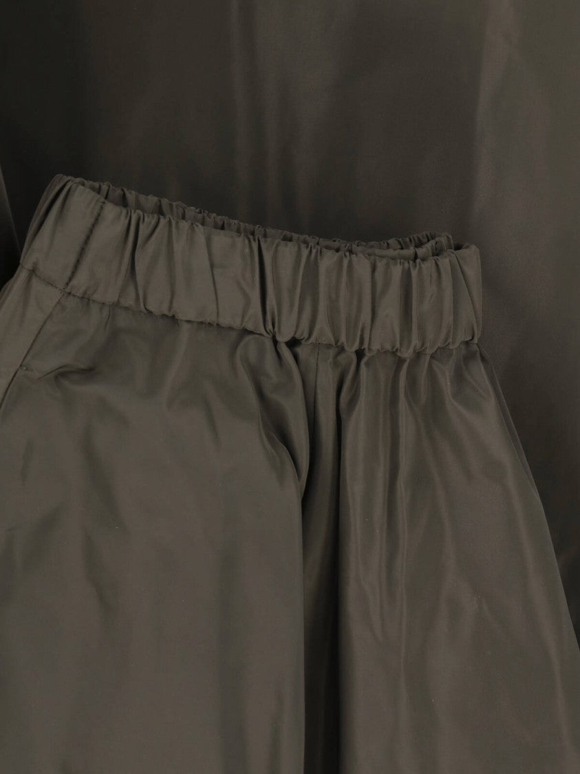 Aspesi Green Technical Midi Skirt