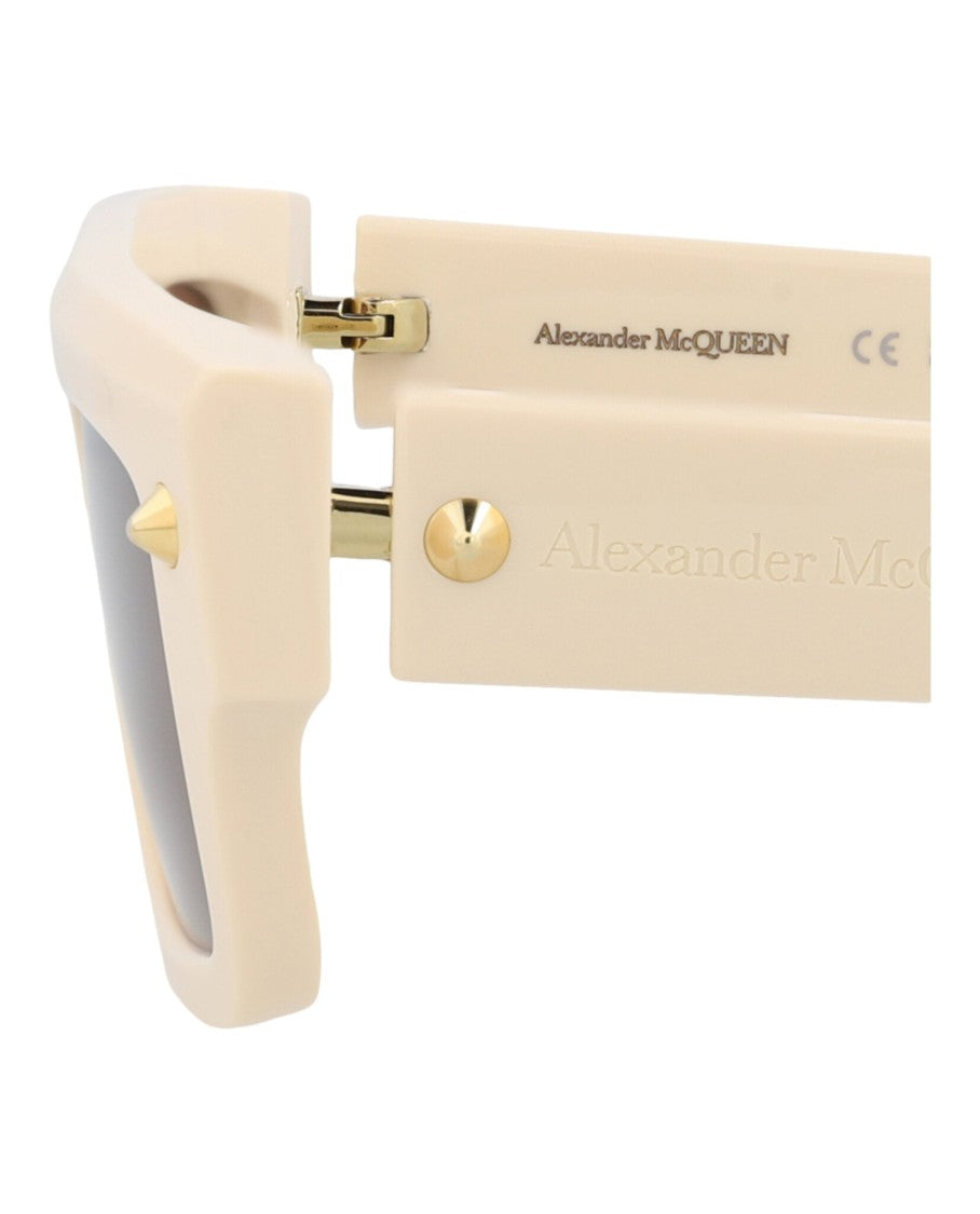 Alexander Mcqueen Square-Frame Recycled Acetate Sunglasses