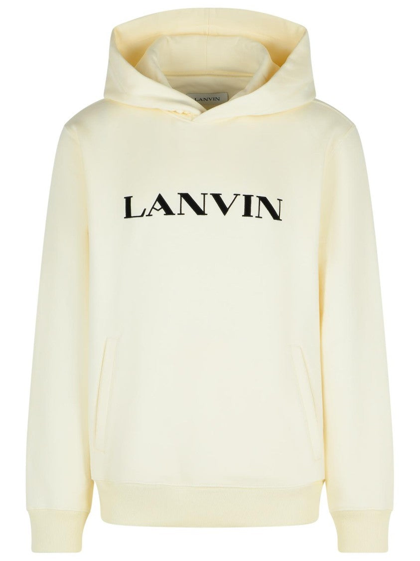 Lanvin Ivory Cotton Sweatshirt